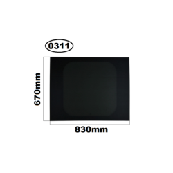 SZYBA PRAWA W DRZWI TYLNA FIAT DUCATO III, PEUGEOT BOXER II, CITROEN JUMPER II