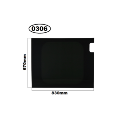 SZYBA TYLNA PRAWA W DRZWI FIAT DUCATO III, PEUGEOT BOXER II, CITROEN JUMPER II