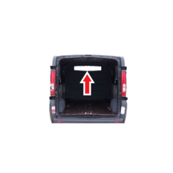 SZYBA TYLNA KABINY / ŚCIANY GRODZIOWEJ OPEL VIVARO I, NISSAN PRIMASTAR, RENAULT TRAFIC II