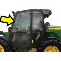 SZYBA LEWA W DRZWI JOHN DEERE - nr części: Z76050, AZ57506