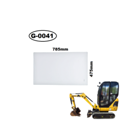 SZYBA PRZEDNIA DOLNA CAT, WACKER NEUSON - nr części: 1000260333, 370-1500, 3701500, 1000158999, 1000130112