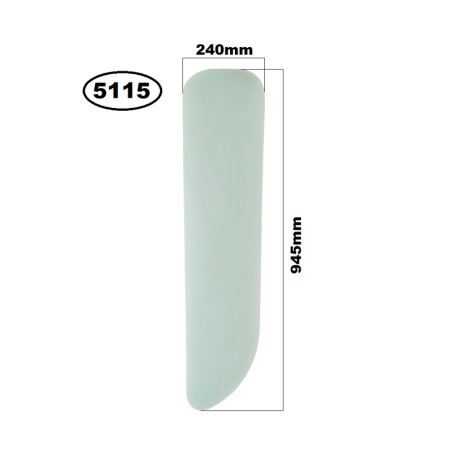 SZYBA BOCZNA LEWA ZA DRZWIAMI CAT