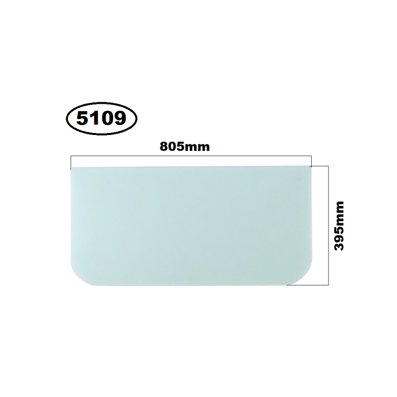 SZYBA PRZEDNIA DOLNA VOLVO SERIA EC