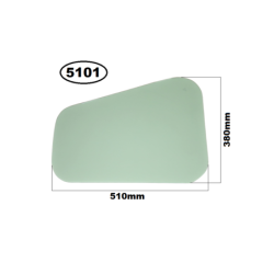 SZYBA BOCZNA DOLNA DRZWI LEWA SUNWARD