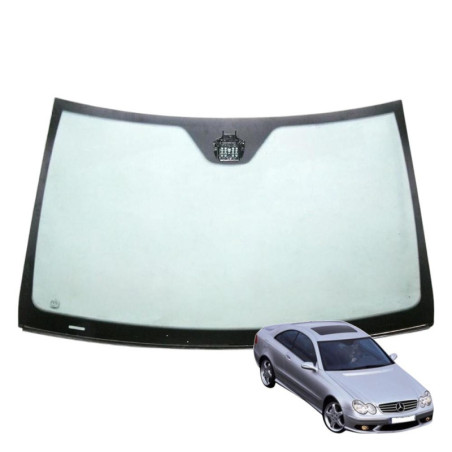 SZYBA CZOŁOWA MERCEDES CLK COUPE (W209) 2002-  - nr części: 2096700501,2096700801,209 670 08 01