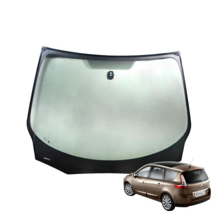 SZYBA CZOŁOWA RENAULT SCENIC 2009-  - nr części: 727120013R,727120018R