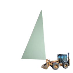 SZYBA GÓRNA TYLNA NAROŻNA MASSEY FERGUSON, CASE, TEREX, FERMEC