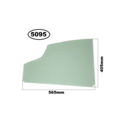 SZYBA BOCZNA LEWA DOLNA DRZWI JCB