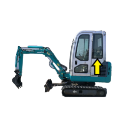 SZYBA BOCZNA ZA DRZWI SUNWARD