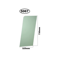 SZYBA BOCZNA DRZWI LEWA CAT - nr części: 1236512, 1806442, 123-6512