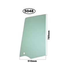 SZYBA BOCZNA LEWA LUB PRAWA GÓRNA DRZWI TEREX