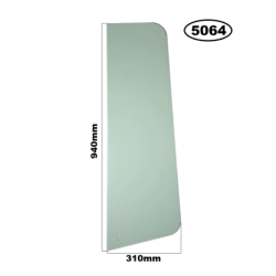 SZYBA PRZEDNIA NAROŻNA LEWA LUB PRAWA ZEPPELIN, TEREX - SCHAEFF - nr części: 5388662343