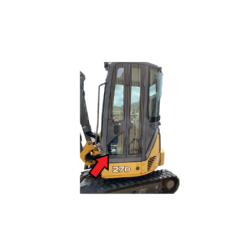 SZYBA BOCZNA LEWA DOLNA DRZWI AIRMAN, JOHN DEERE, HITACHI - nr części: 4635165