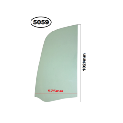 SZYBA BOCZNA LEWA GÓRNA DRZWI JCB - nr części: 827/80199, 82780199