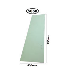 SZYBA LEWA BOCZNA GÓRNA DRZWI HITACHI ZAXIS, JOHN DEERE - nr części: 4651660