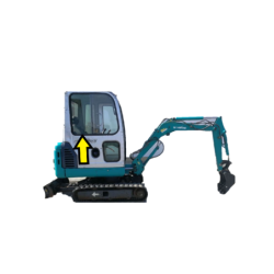 SZYBA BOCZNA PRAWA Z TYŁU SUNWARD