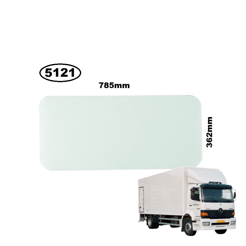 SZYBA TYLNA LEWA PRAWA GRODZIOWA MERCEDES AXOR, MERCEDES ATEGO