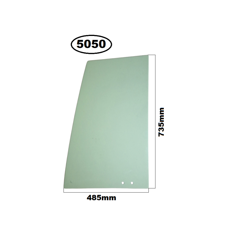 SZYBA LEWA BOCZNA W DRZWI TYLNA VOLVO - nr części: 15116641