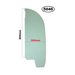 SZYBA BOCZNA LEWA ZA DRZWI JCB - nr części: 827/80445, 82780445