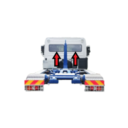 SZYBA TYLNA LEWA PRAWA GRODZIOWA MERCEDES AXOR, MERCEDES ATEGO