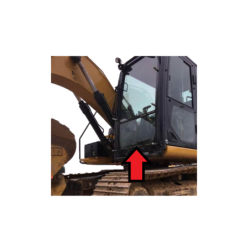 SZYBA PRZEDNIA DOLNA CAT, SOILMEC, MOROOKA - nr części: 3168854, 316-8854