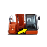SZYBA PRZEDNIA DOLNA DOOSAN, BOBCAT E165 - nr części: 500119-00063A