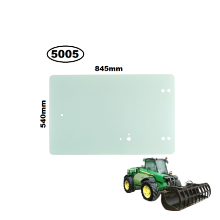 SZYBA TYLNA KABINY JOHN DEERE - nr części: Z76047