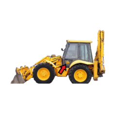 SZYBA DOLNA BOCZNA LEWA LUB PRAWA JCB DO KABINY P12 - nr części: 827/30458, 827/3045