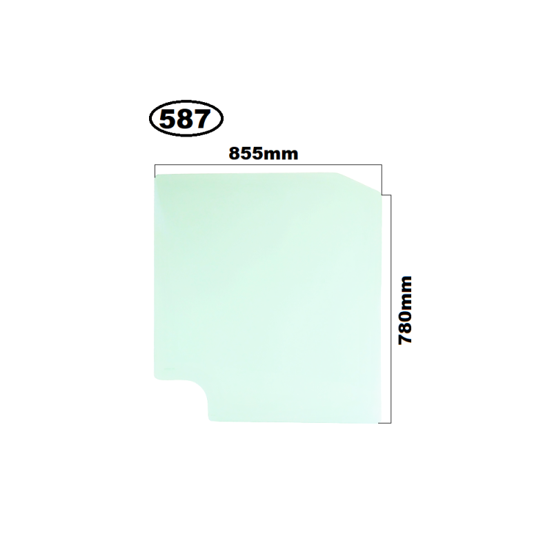 SZYBA CZOŁOWA GÓRNA VOLVO - nr części: 14629901, VOE14629901