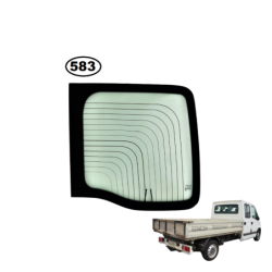 SZYBA TYLNA PRAWA W DRZWI NISSAN INTERSTAR, OPEL MOVANO I, RENAULT MASTER II - nr części: 93187902, 7700351155