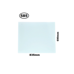 SZYBA TYLNA KUBOTA - nr części: RG158-46530, RG158-4653-0, RG15846530