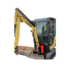 SZYBA PRZEDNIA DOLNA KOBELCO, YANMAR - nr części: 172A5968810