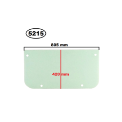 SZYBA PRZEDNIA DOLNA LIEBHERR LITRONIC