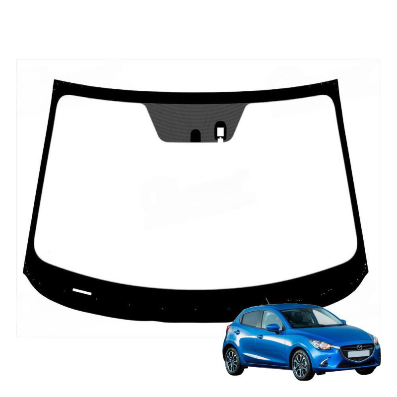 SZYBA CZOŁOWA MAZDA 2 III /DEMIO IV 15-  - nr części: DA6D-63-900,DA6D63900