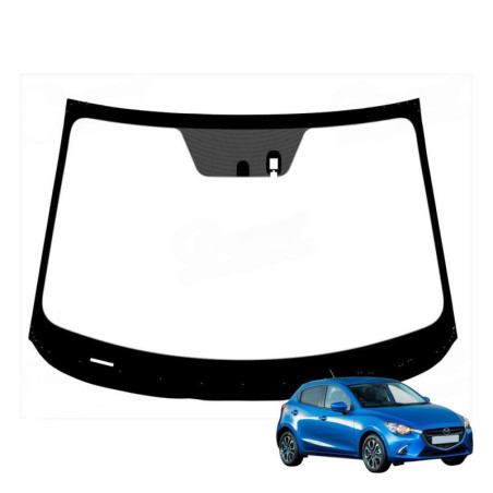 SZYBA CZOŁOWA MAZDA 2 III /DEMIO IV 15-  - nr części: DA6D-63-900,DA6D63900