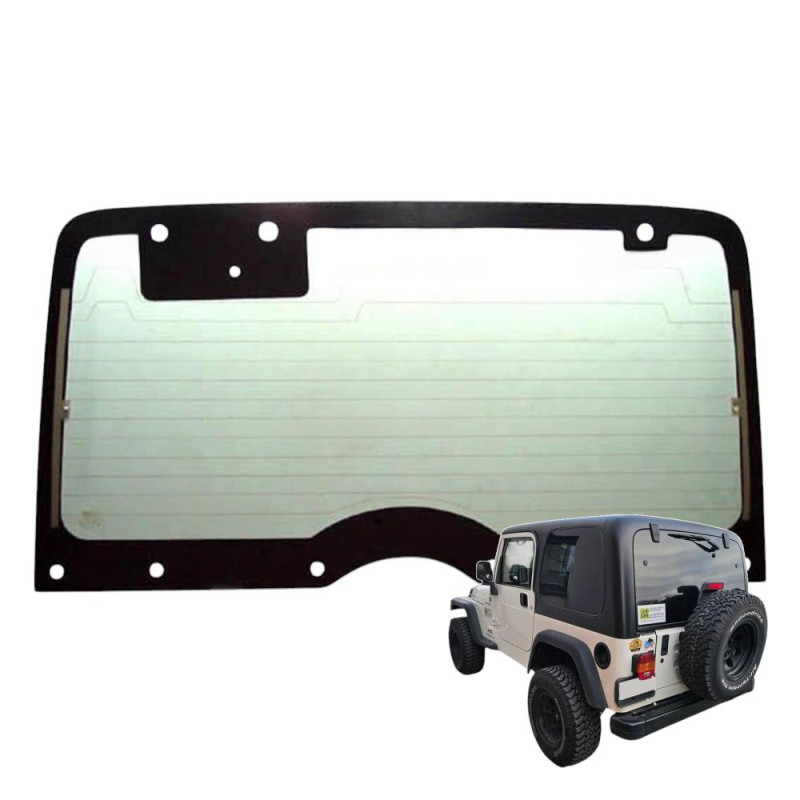 SZYBA CZOŁOWA JEEP WRANGLER YJ 3D SUV 87-95