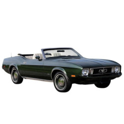 SZYBA CZOŁOWA FORD MUSTANG 2D CPE/CAB 71-73