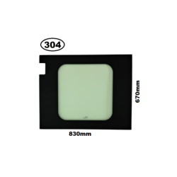 SZYBA TYLNA LEWA W DRZWI FIAT DUCATO III, PEUGEOT BOXER II, CITROEN JUMPER II