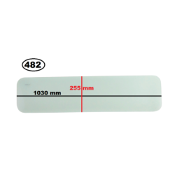 SZYBA ŚCIANY GRODZIOWEJ MITSUBISHI CANTER, MITSUBISHI CANTER FUSO