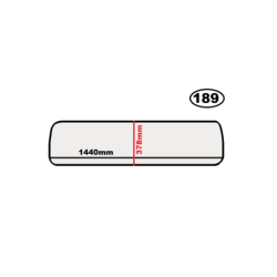 SZYBA ŚCIANY GRODZIOWEJ PEUGEOT BOXER I, PEUGEOT BOXER II, FIAT DUCATO II, DUCATO III, CITROEN JUMPER I, CITROEN JUMPER II