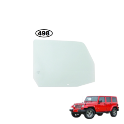 SZYBA BOCZNA PRAWA OPUSZCZANA W DRZWI JEEP WRANGLER JK - nr części: 55395248AA