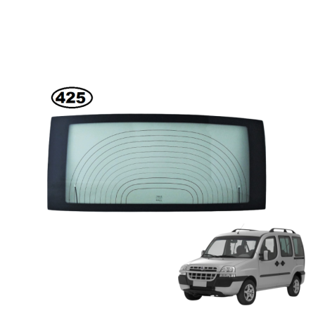 SZYBA TYLNA CAŁA W KLAPĘ FIAT DOBLO I - nr części: 903002095R