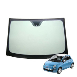 SZYBA CZOŁOWA FIAT 500 3D 07-