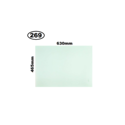 SZYBA BOCZNA LEWA LUB PRAWA OPUSZCZANA W DRZWI BIEŁAZ