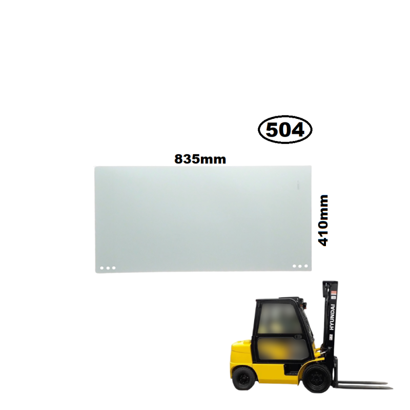 SZYBA TYLNA DOLNA ODSUWANA HYUNDAI SERIA 7