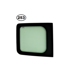 SZYBA TYLNA LEWA W DRZWI NISSAN PRIMASTAR, RENAULT TRAFIC II/III, OPEL VIVARO I/II, NISSAN NV-300, FIAT TALENTO