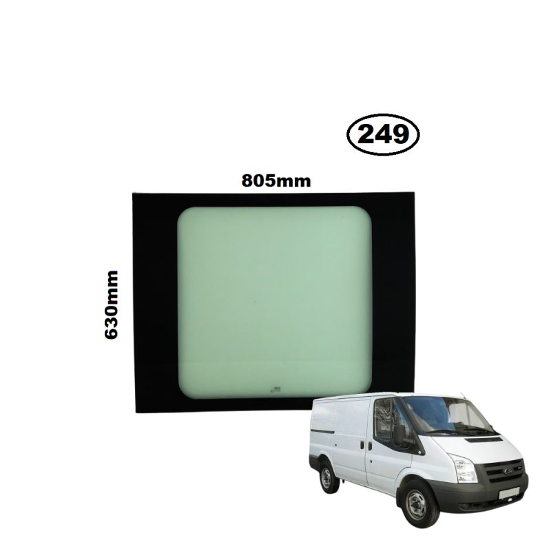 SZYBA BOCZNA LEWA PRAWA FORD TRANSIT