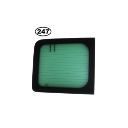 SZYBA TYLNA LEWA W DRZWI FIAT TALENTO, NISSAN NV-300, OPEL VIVARO II, RENAULT TRAFIC III - nr części: 4422732