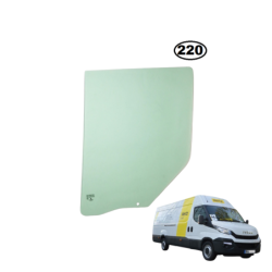 SZYBA BOCZNA LEWA OPUSZCZANA W DRZWI IVECO DAILY - nr części: 5801537832