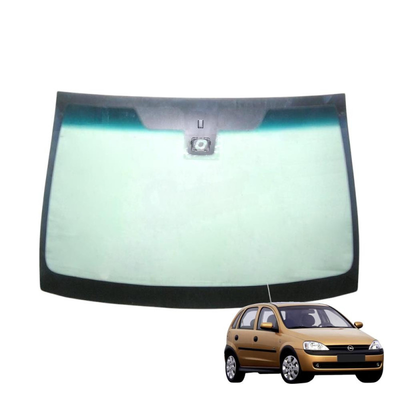 SZYBA CZOŁOWA OPEL CORSA C 3D+5D 2000-  - nr części: 24433001,161085,1 61 085,13121971,1611110,16 11 110